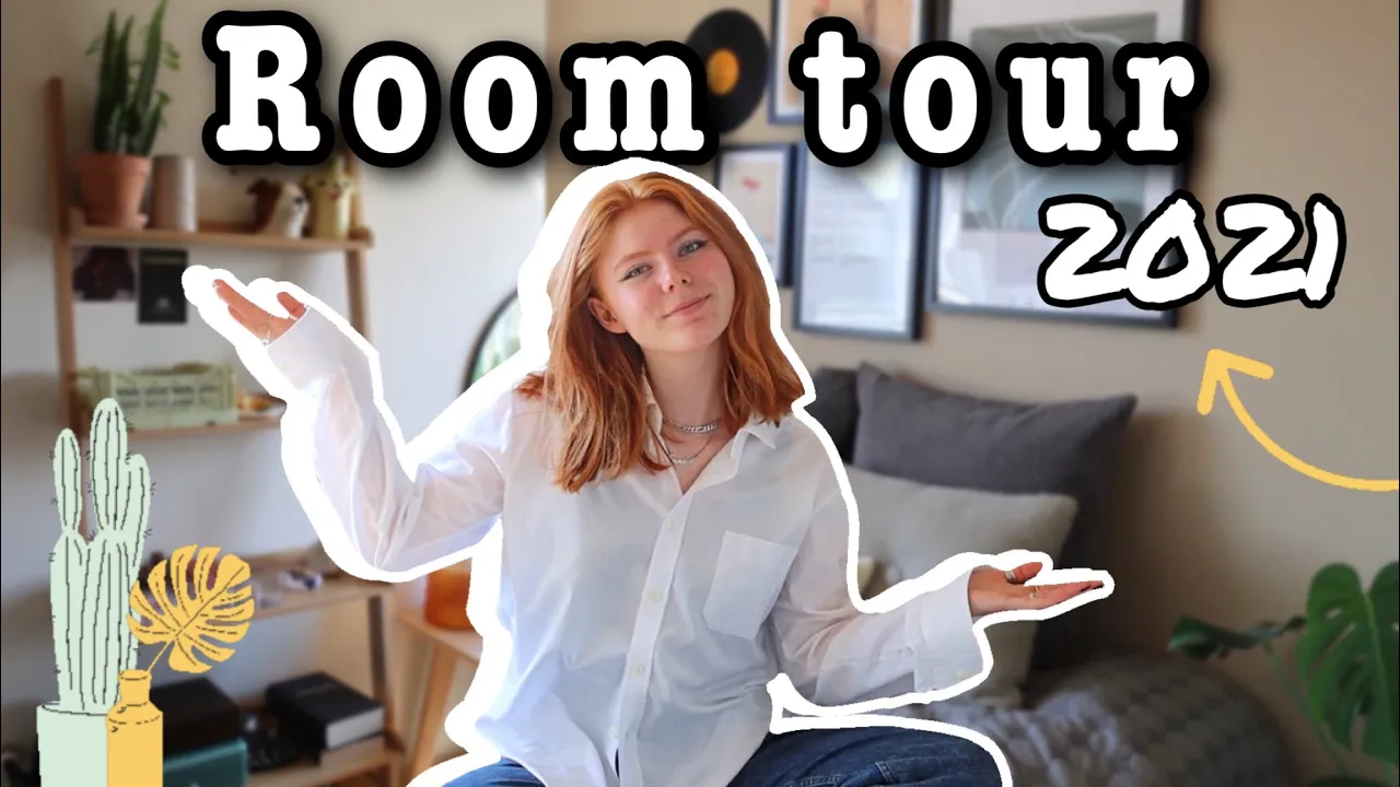 ROOM TOUR 2021 - Mit værelse 2 år senere! //Emmes krea-verden//