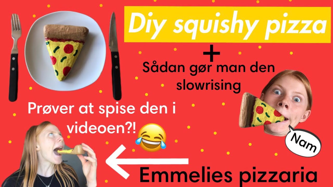 🍕DIY PIZZA SQUISHY🍕