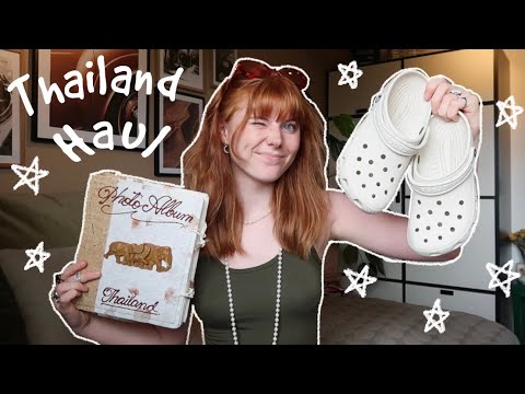 THAILAND HAUL - tøj, smykker, slim, crocs, og random ting