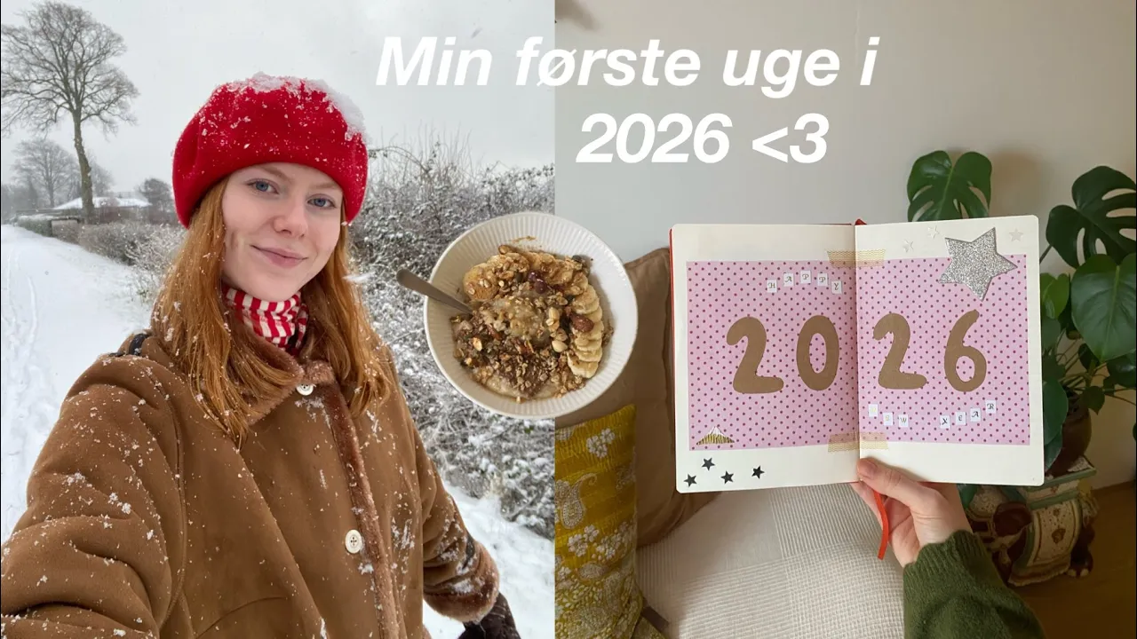 MIN FØRSTE UGE I 2026 - vlog