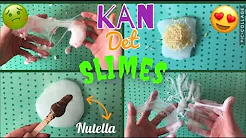 KAN DET SLIMES// putter nutella i slim😂