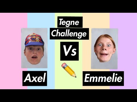 ✏️Tegne Challenge med Axel ✏️