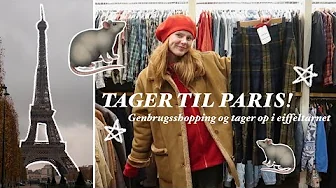 VLOG - TAGER TIL PARIS! rotter under Eiffeltårnet!