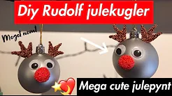 Diy Rudolf julekugle kit// 7. December ⭐️❤️