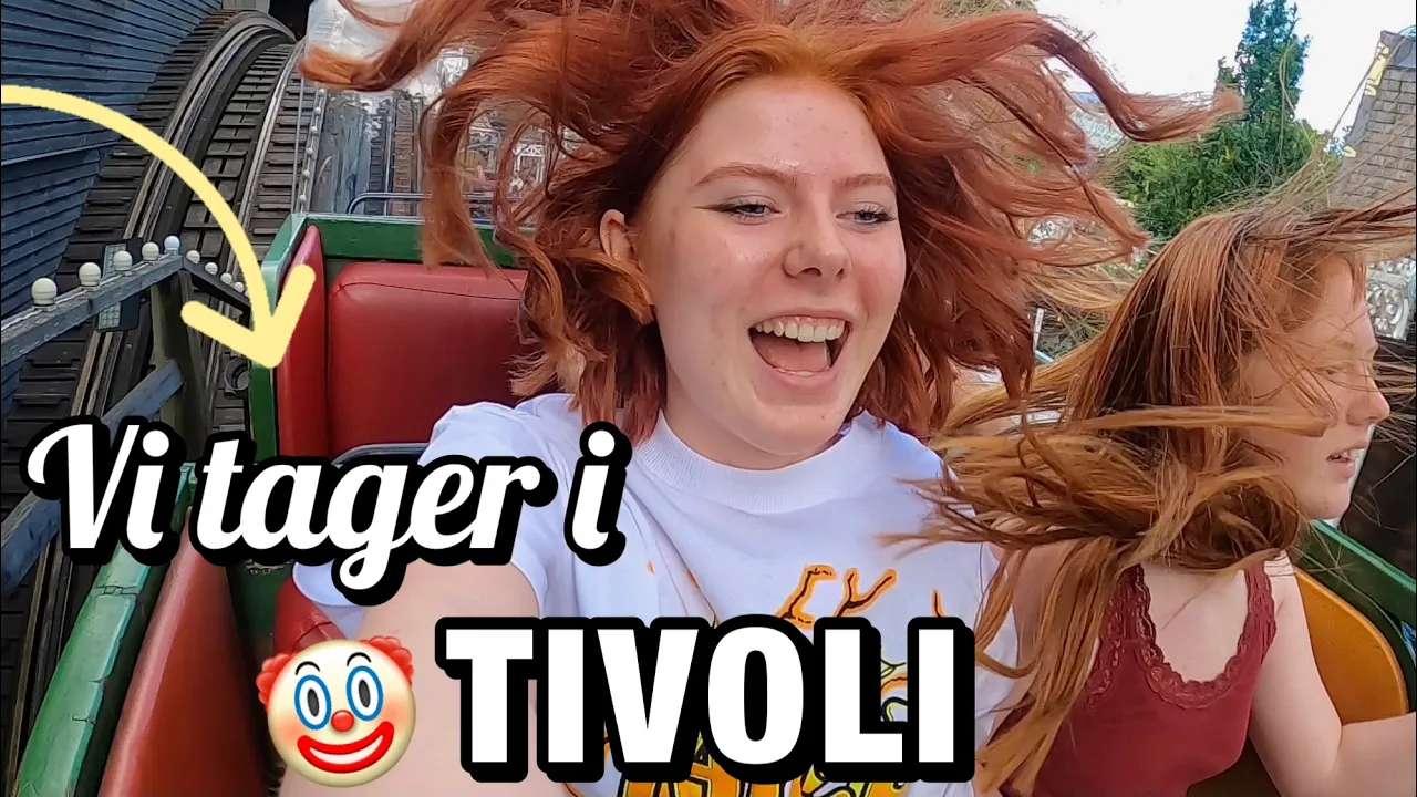 PRØVER DE VILDE FORLYSTELSER I TIVOLI! *VLOG*
