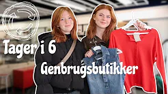 TAGER I 6 GENBRUGSBUTIKKER!! (Shopping og haul)