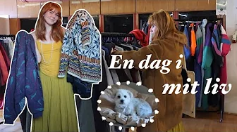 VLOG - Genbrugsshopping og hygge