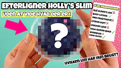 Efterligner Holly’s slim UDEN AT VIDE HVAD DER ER I!!