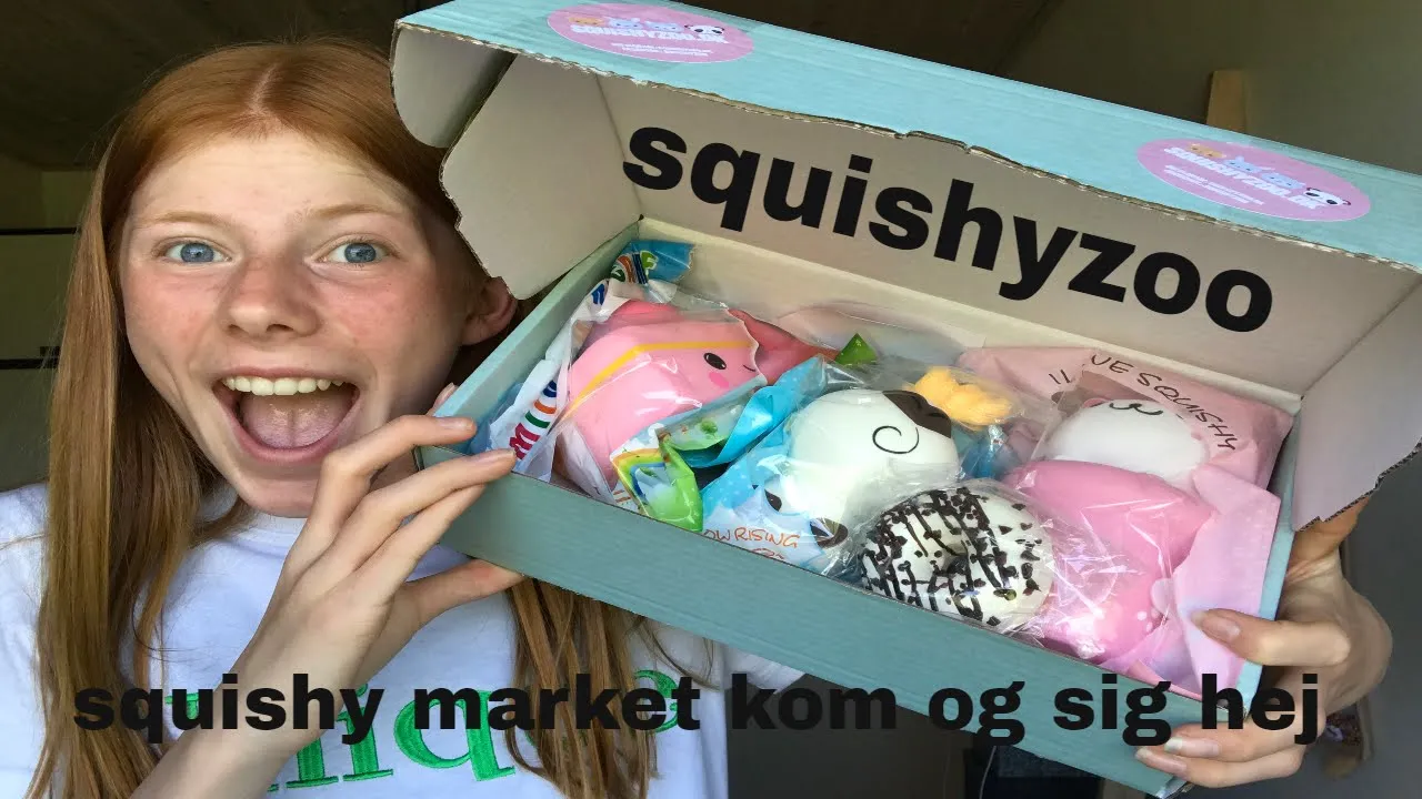 Squishy pakke ft. Squishyzoo.dk