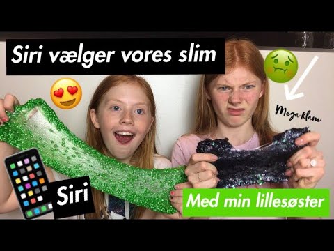 SIRI VÆLGER VORES SLIM!!😱