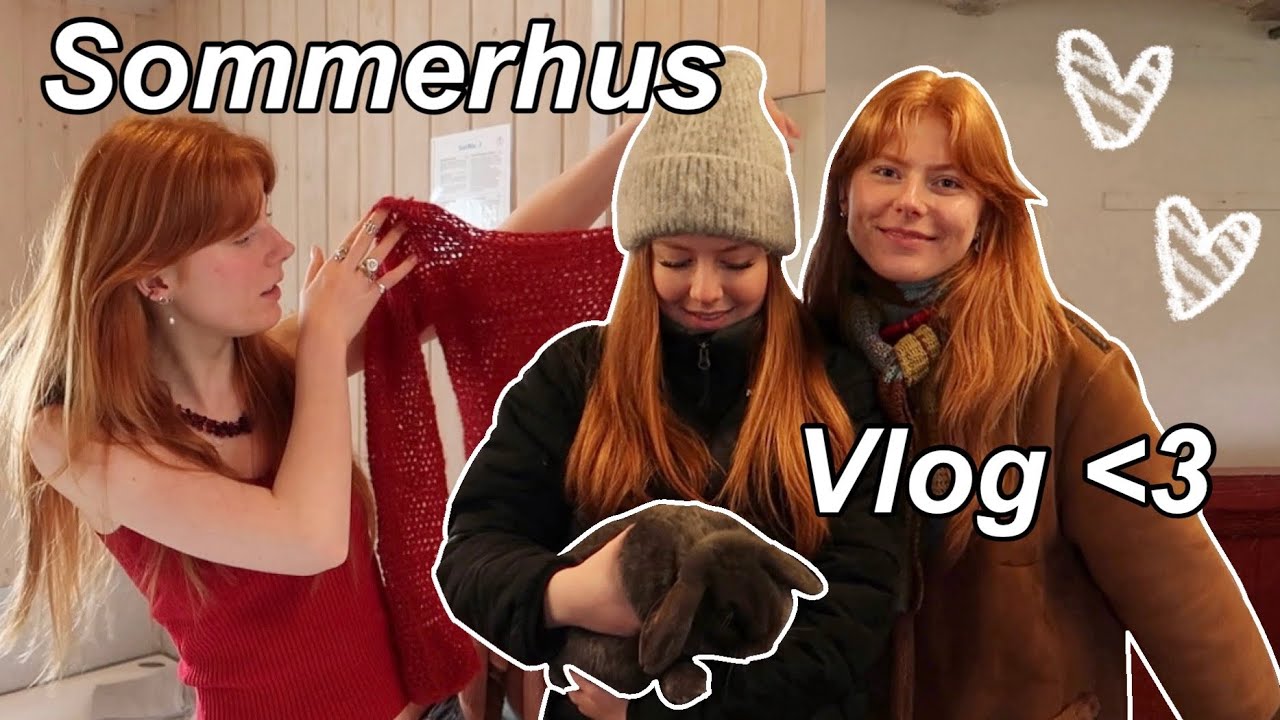 PÅSKEFERIE VLOG - house tour, Haul, genbrug, pool og hygge