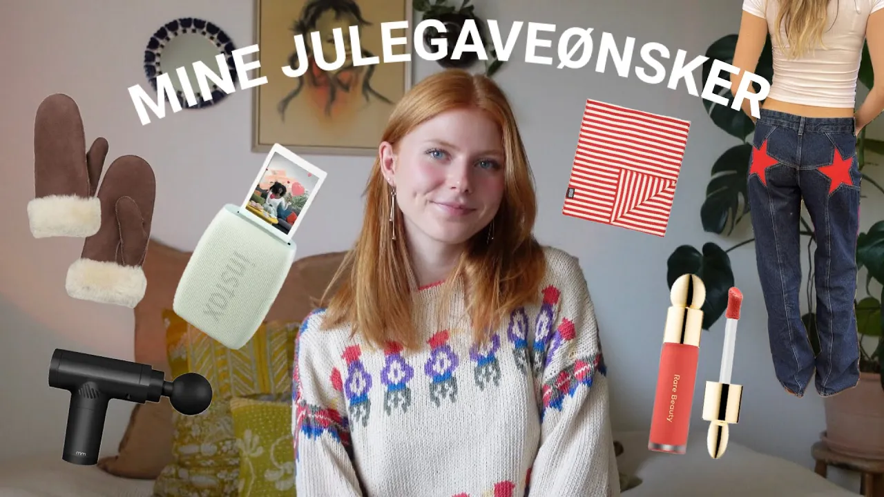 MINE JULEGAVEØNSKER 2024 - Julegave ideer