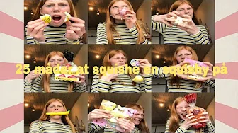 25 måder at squishe en squishy på!? 😱😂