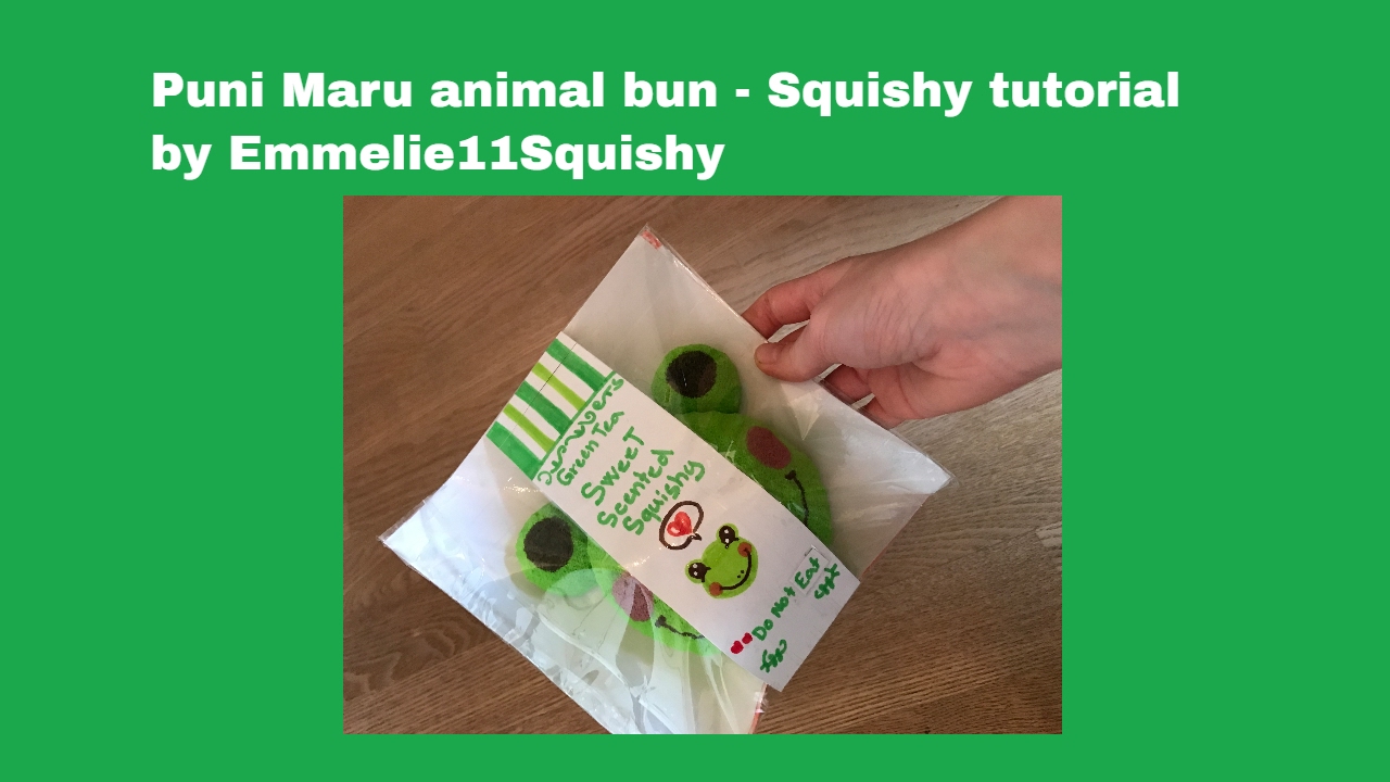 Diy Puni Maru animal bun squishy (dansk)