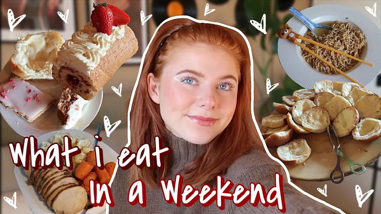 HVAD JEG SPISER I EN WEEKEND! fredag-søndag