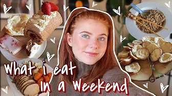 HVAD JEG SPISER I EN WEEKEND! fredag-søndag