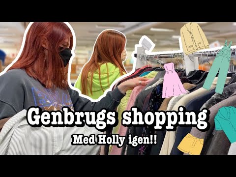 Fjoller rundt og shopper genbrug med Holly IGEN! - Haul (Emmes krea-verden)
