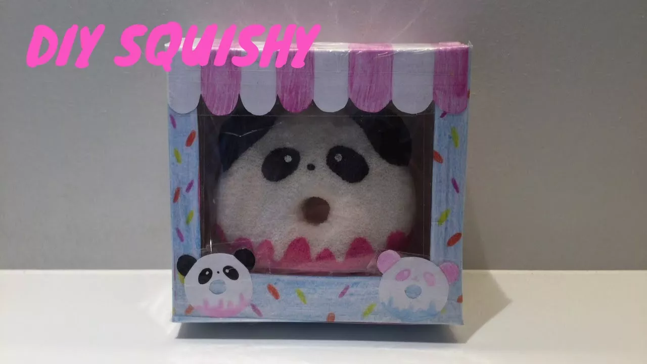 DIY SQUISHY // hjemmelavet squishy med indpakning (dansk)