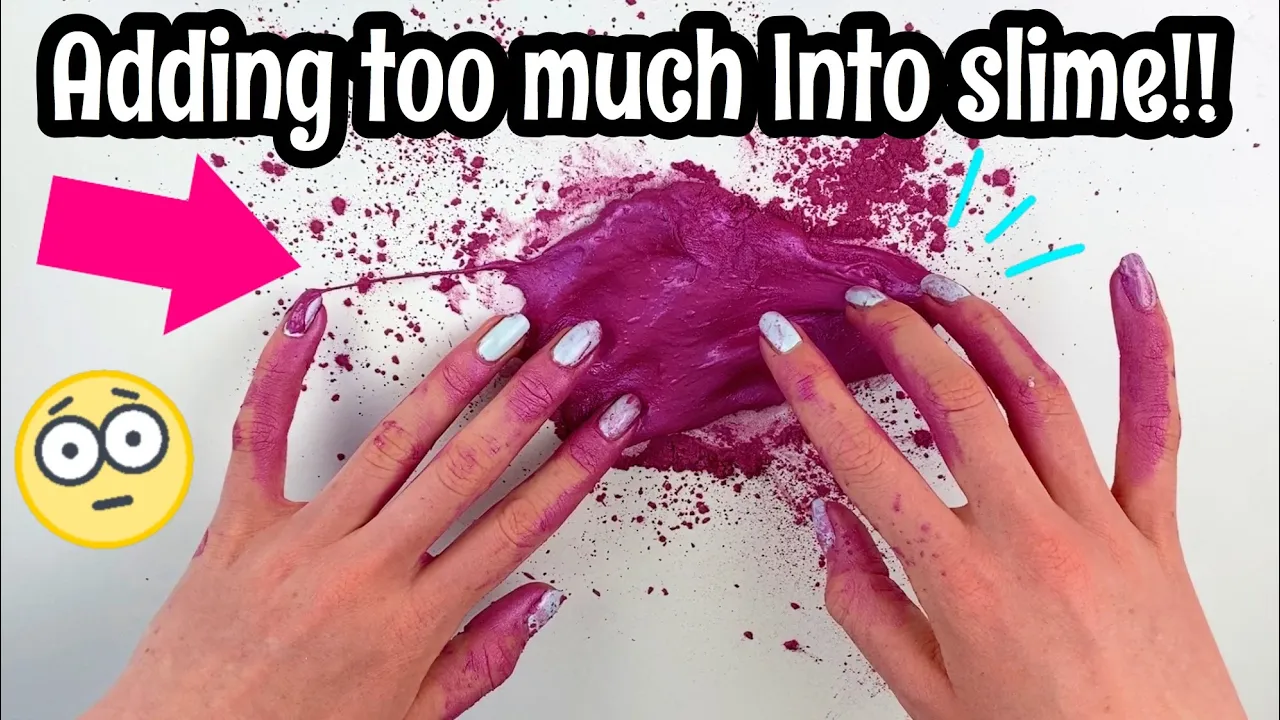 ADING TOO MUCH INTO SLIME!!