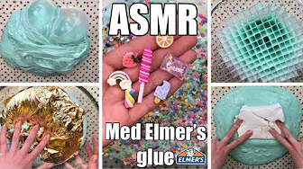 ASMR med ELMER’S GLUE!!!//Emmes krea-verden//