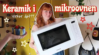 LAVER KERAMIK I MIKROOVNEN! (for første gang)