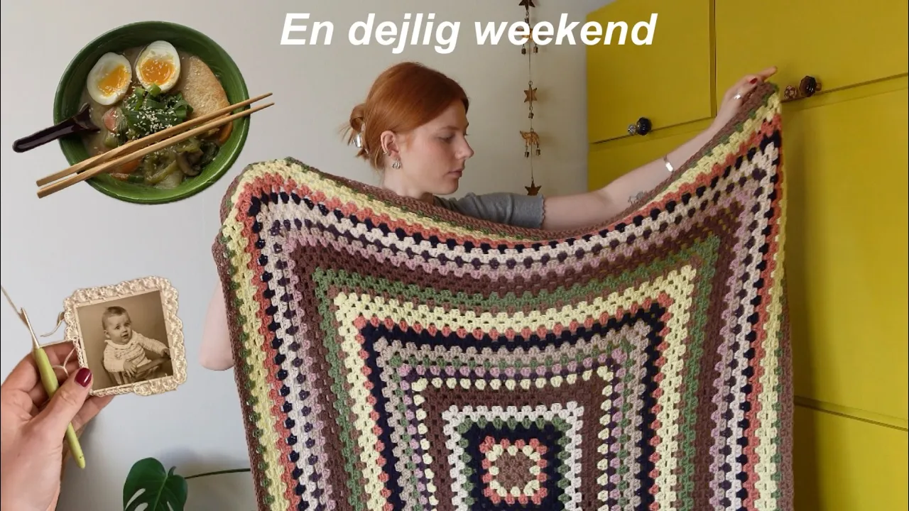 EN WEEKEND MED MIG! Laver ramen, hjemmelavet smykker og hækler