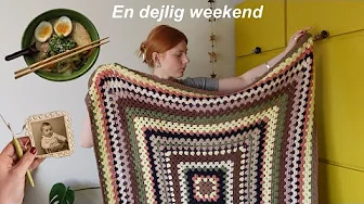 EN WEEKEND MED MIG! Laver ramen, hjemmelavet smykker og hækler