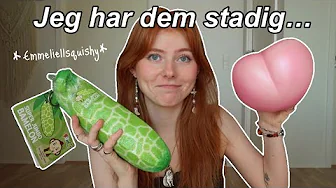 JEG HAR STADIG MINE SQUISHIES...(throwback til mine gamle videoer)
