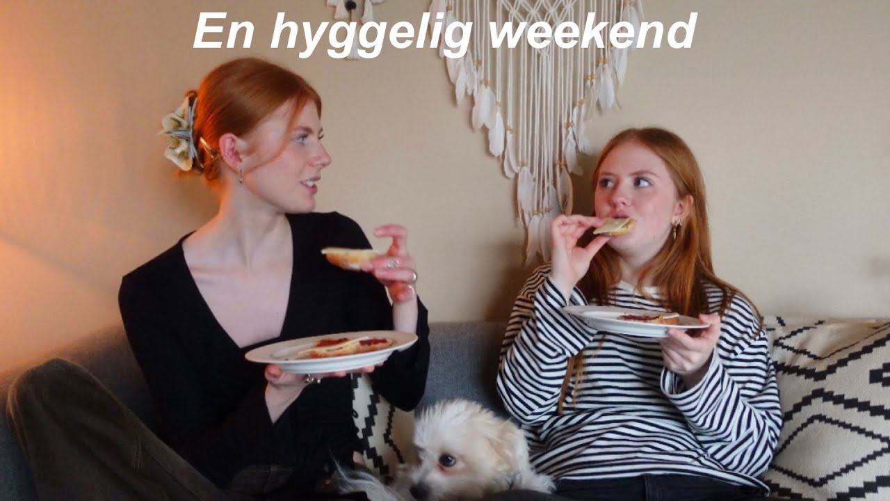 VLOG: Bager banan scones, keramik og journaling
