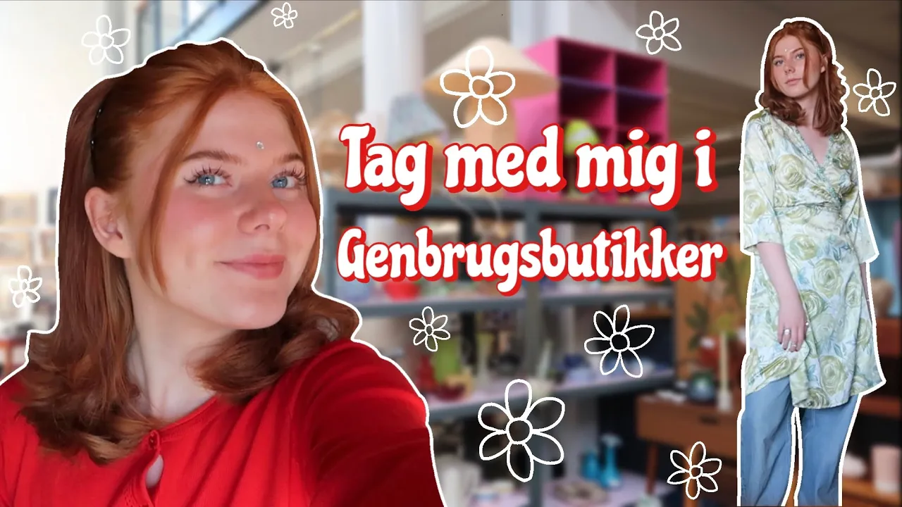 FINDER DE FEDESTE TING I GENBRUGEN!! Shopping og Haul