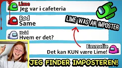 JEG FINDER IMPOSTEREN! Spiller Among us med jer!! (Emmes krea-verden)