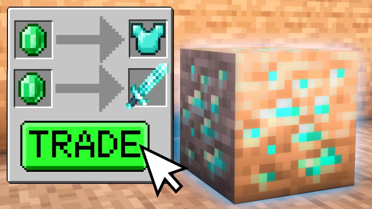Minecraft, Men Jeg Kan BYTTE Med BLOCKS?!