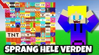 Jeg Tilføjer 100 NYE TNT Til Minecraft!