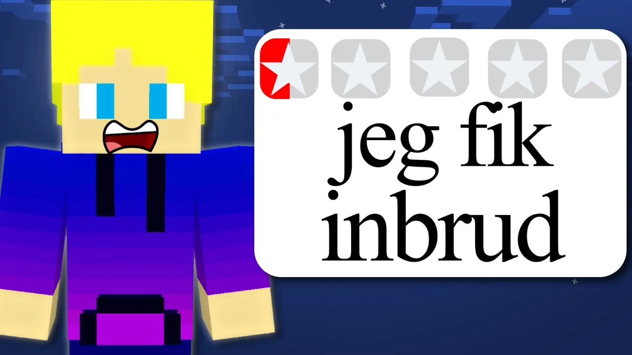 Jeg Testede Et 1-Stjernet Hotel I Minecraft!