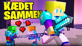 Kan Man Klare Minecraft, Når Man Er KÆDET SAMMEN?! (Compilation)