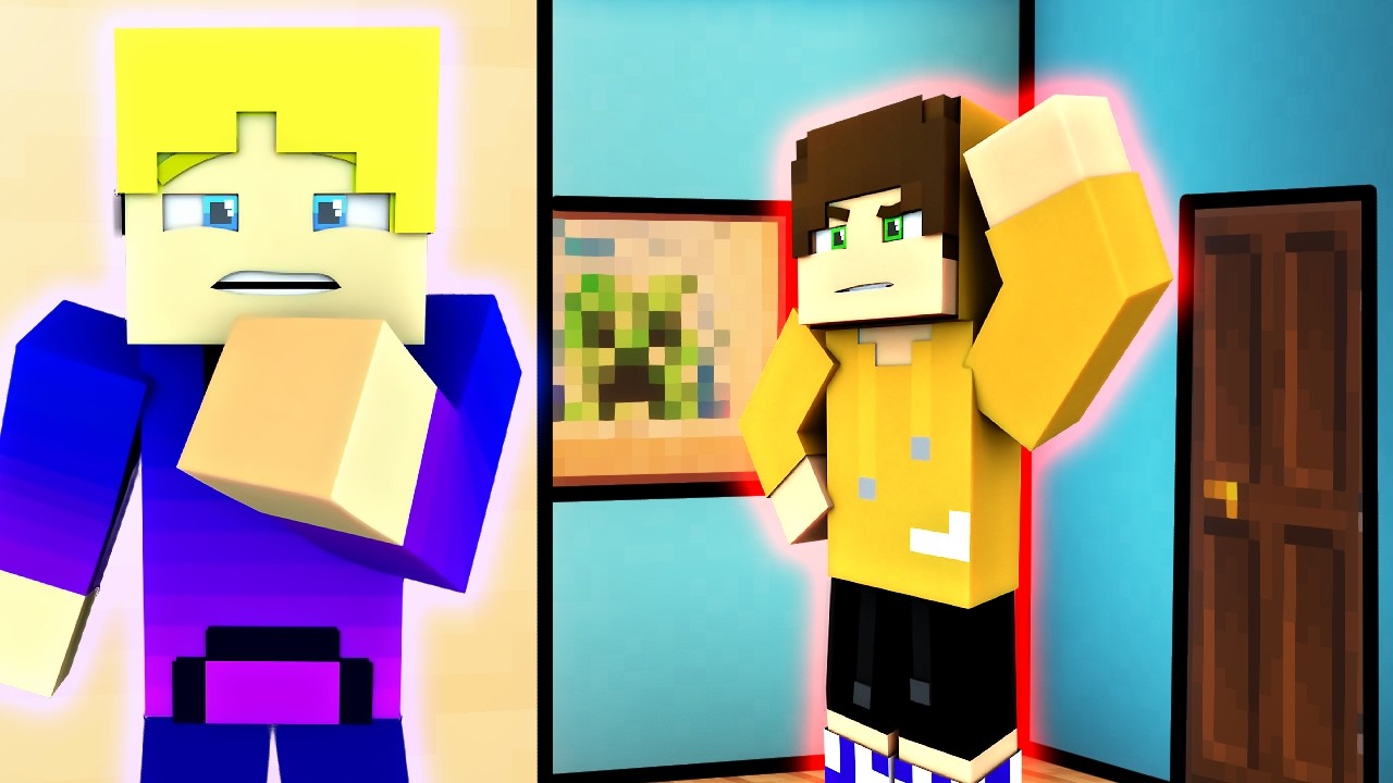 Jeg Bryder Ind I Min Vens Hus! (Dansk Minecraft)