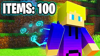 Minecraft, Men Items = Speed!