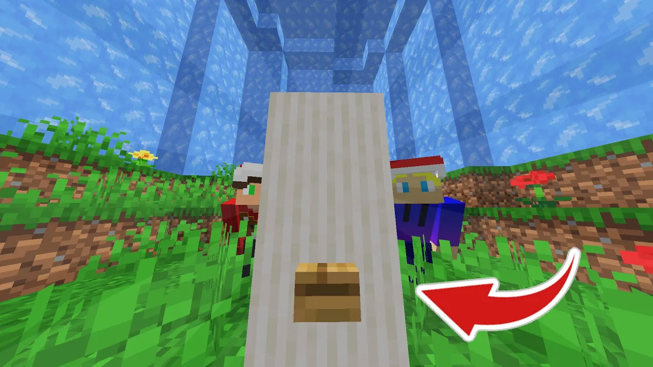 Minecraft, Men Vi Skal Finde Knappen?!