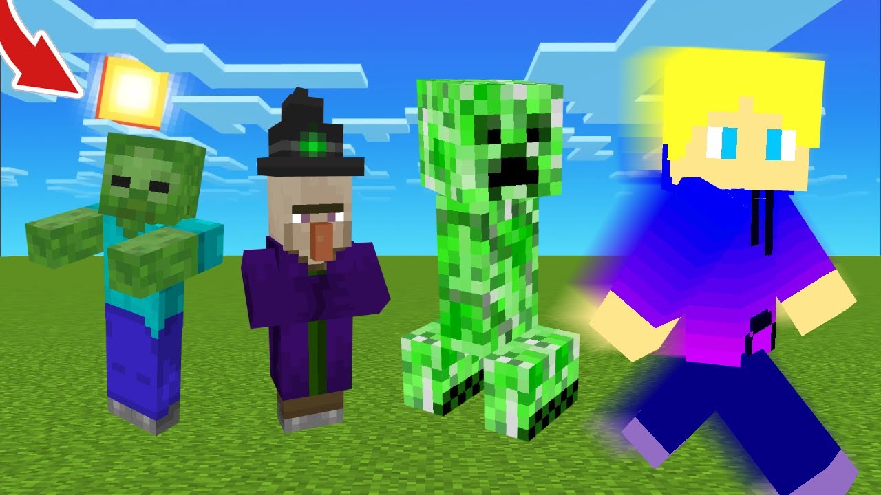 Minecraft, Men Når Vi Løber Spawner Der Mobs?!