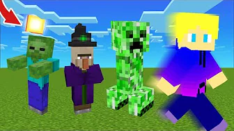 Minecraft, Men Når Vi Løber Spawner Der Mobs?!