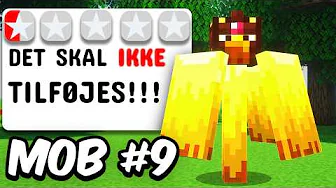10 Mobs Minecraft Har AFVIST?!