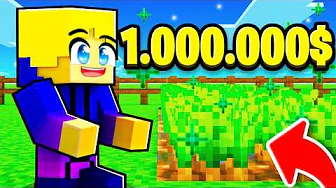 Jeg Tjener $1.000.000 I MINECRAFT Grow A Garden!