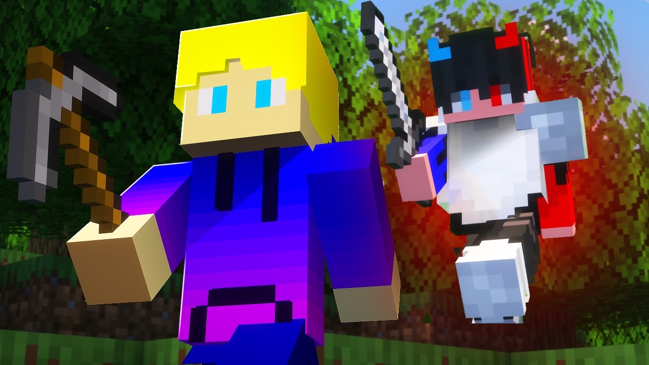 Minecraft Manhunt, Men Det Er FØRSTE Gang!