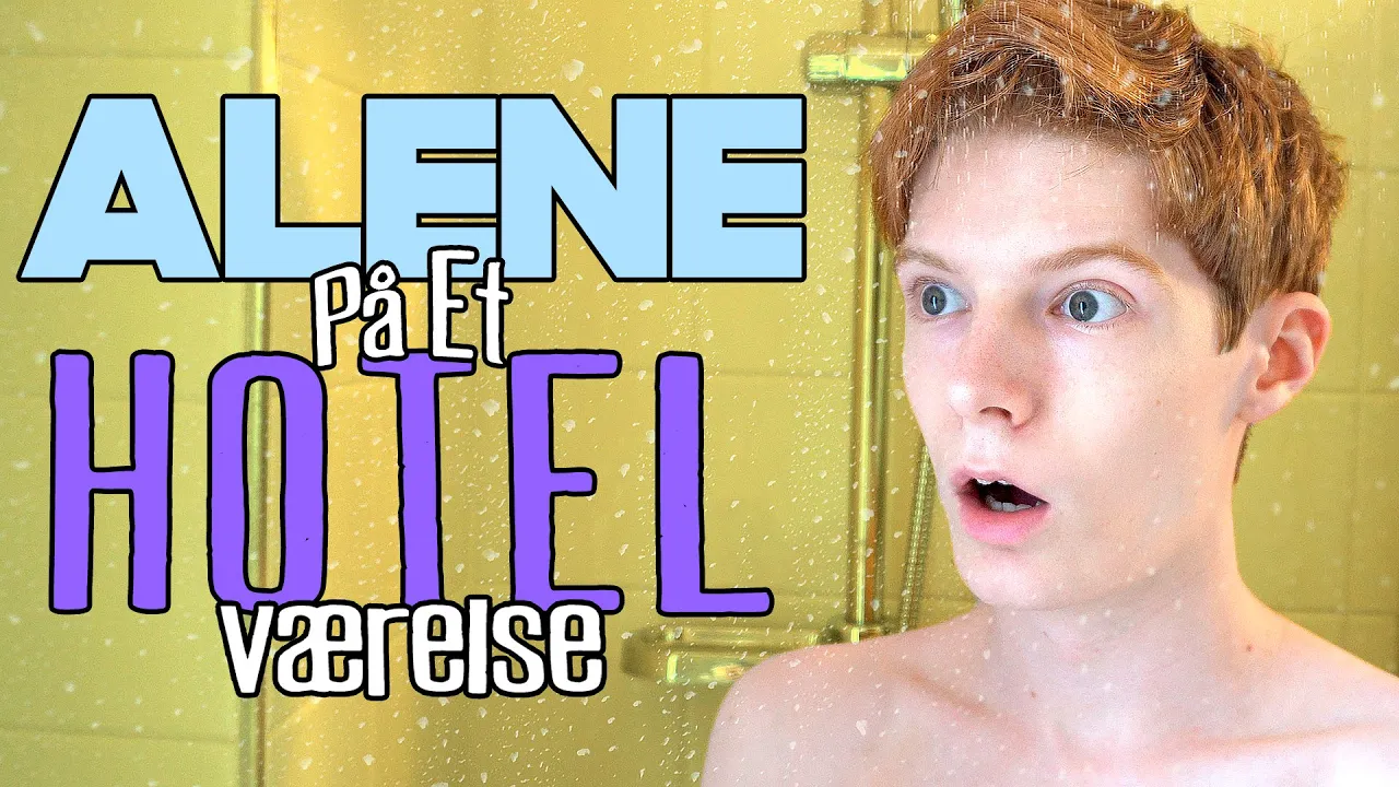 ALENE PÅ ET HOTEL VÆRELSE