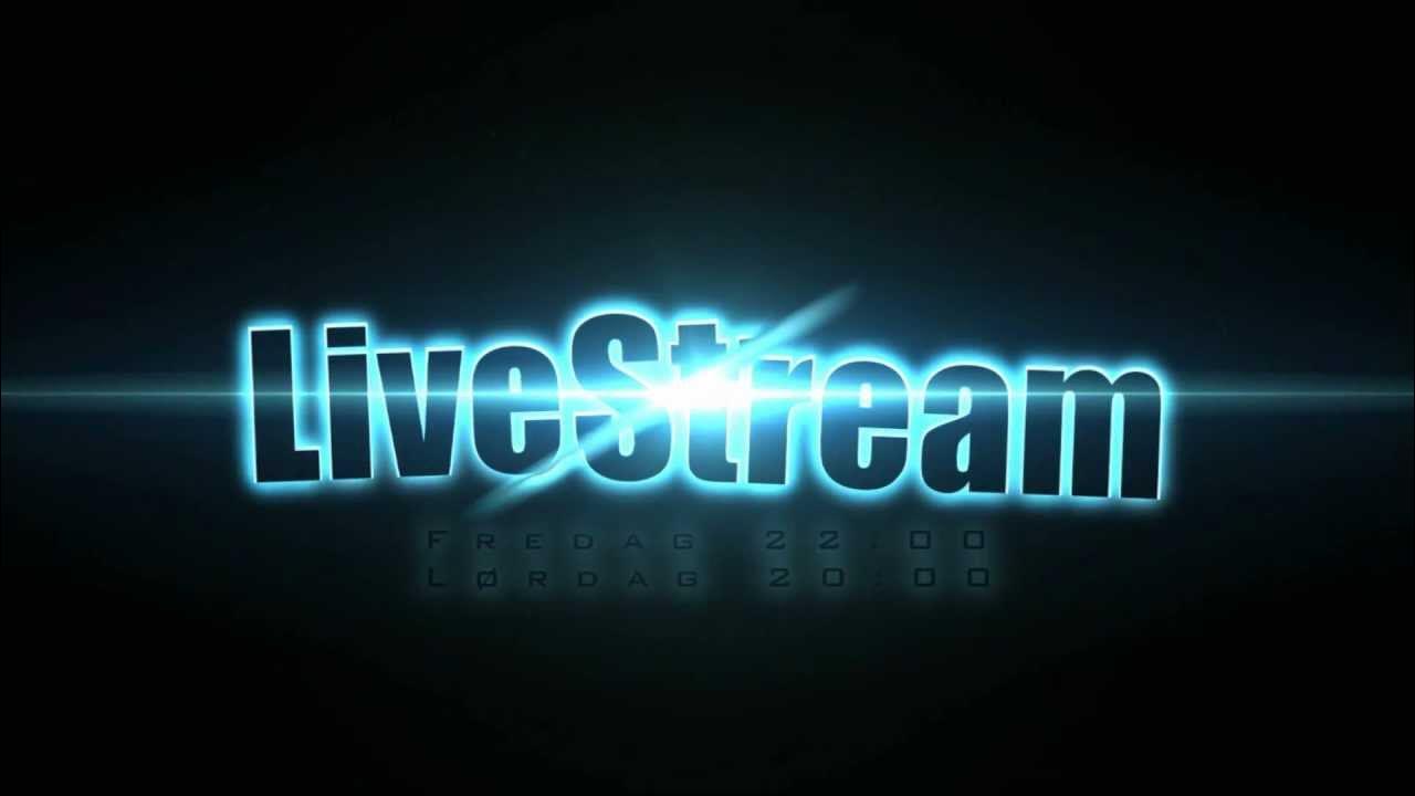 LIVESTREAM - Fredag og Lørdag + Minecraft Server