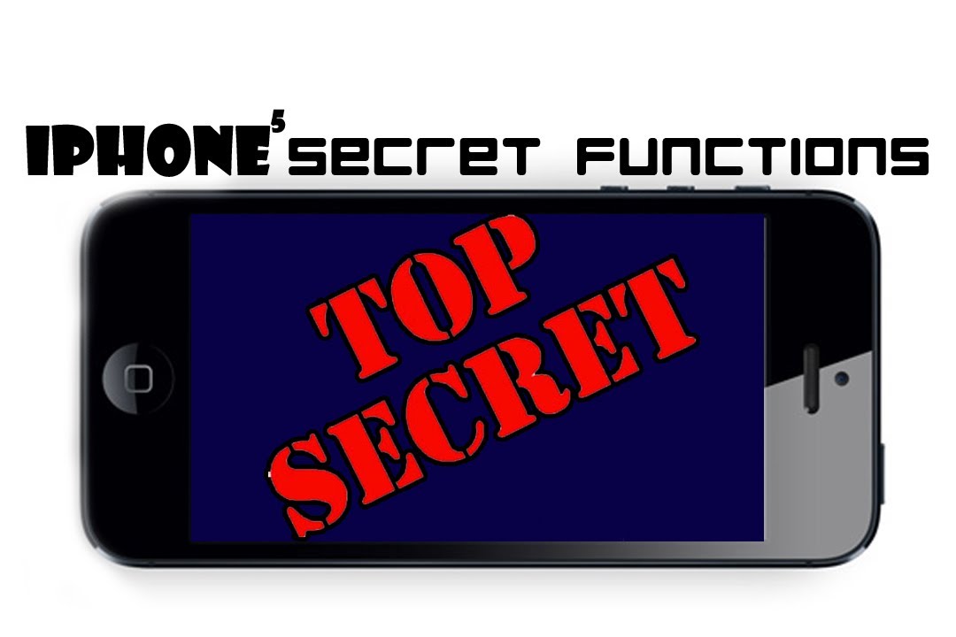 iPhone 5 - SECRET FUNCTIONS!