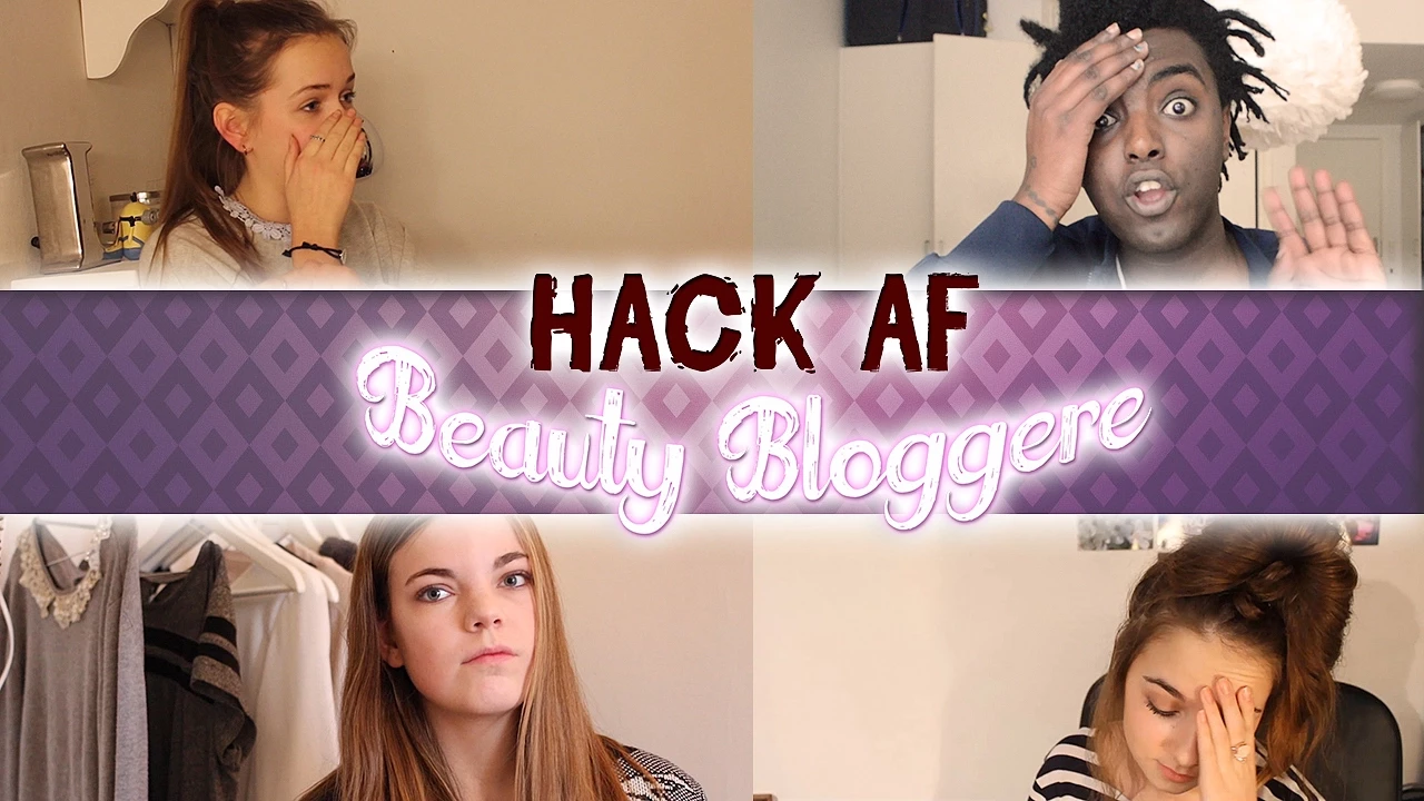 Hacker Beauty Bloggere: LouLiving, Annads2000, Hamsa Yassin & Alberte Risch