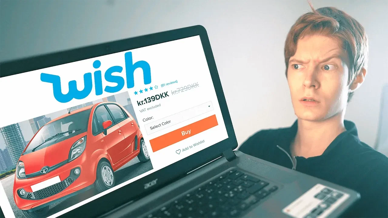 KØBER EN BIL PÅ WISH