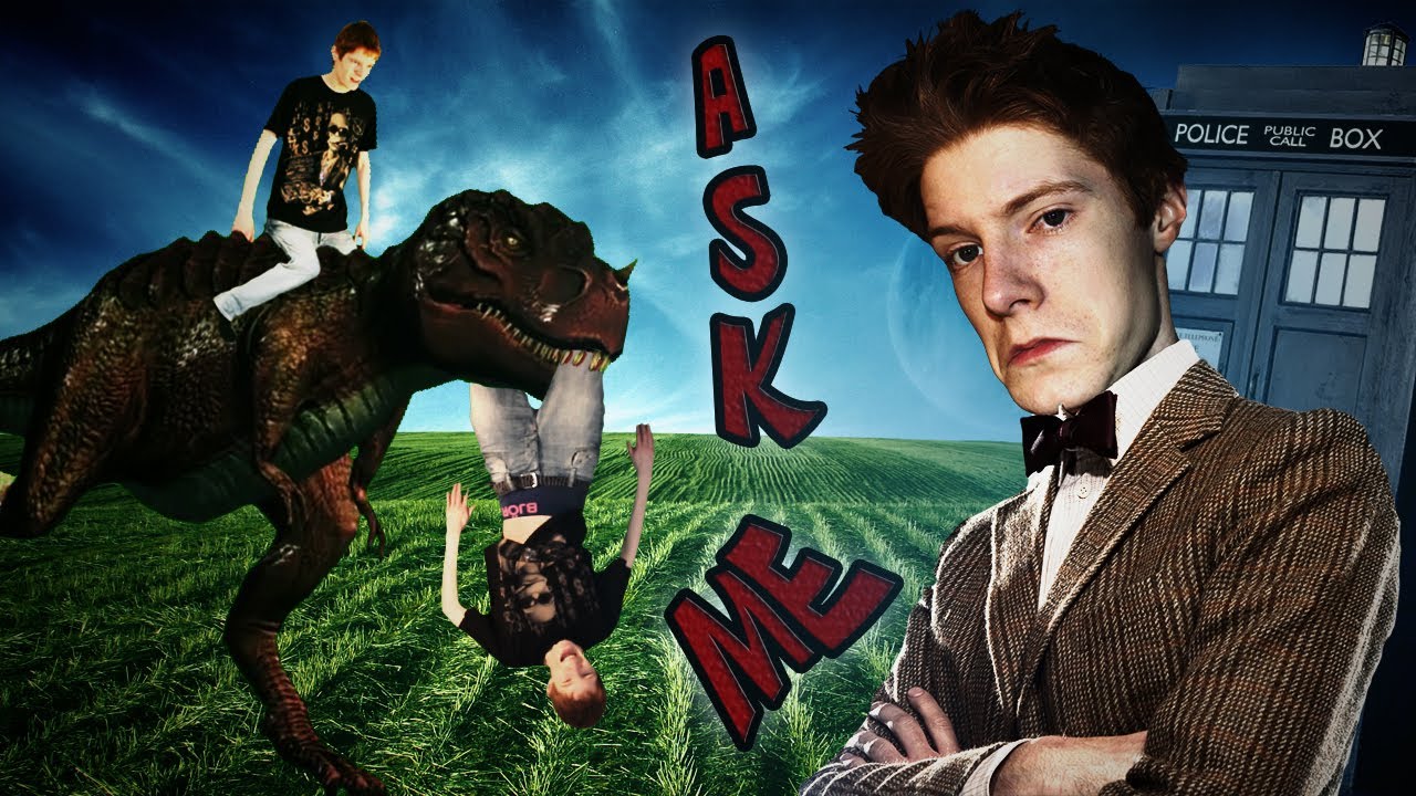 Ask me - T-rex, Hogwarts, Doctor Who, Diablo og Flyvende tallerkener!