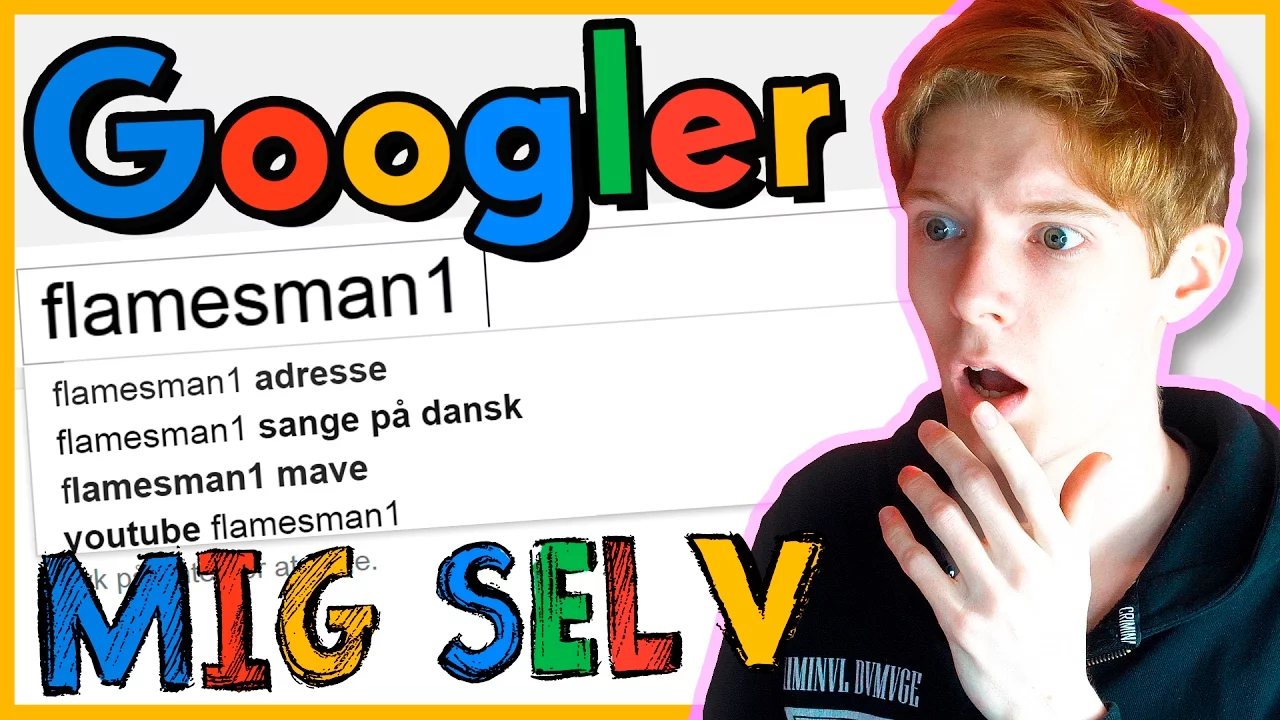 JEG GOOGLEDE MIG SELV!!